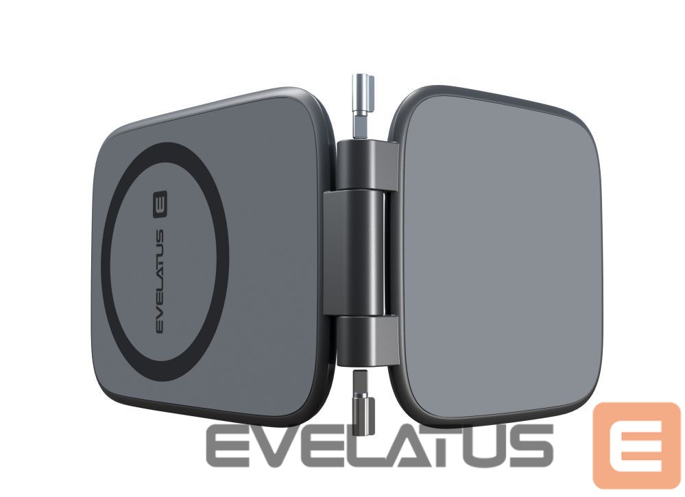 Universalus laikiklis (Popsocket) Evelatus MagSafe NON-Qi magnet mount (for Car Screen/dashboard, laptop, tablet, monitor) Black
