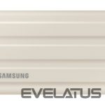 Kompiuterių komponentai Samsung  SAMSUNG Portable SSD T7 Shield 1TB beige 