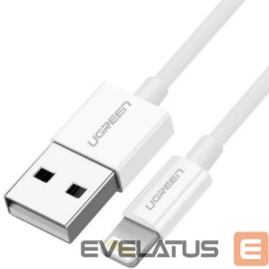 Kabelis Ugreen  Ugreen US155 20730 USB-A / Lightning MFi 2.4A cable 2m - white 