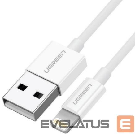Kabelis Ugreen Ugreen US155 20730 USB-A / Lightning MFi 2.4A cable 2m - white