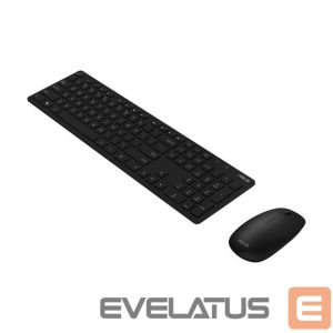 Kompiuterio klaviatūra Asus  KEYBOARD +MOUSE WRL OPT. W5000/BLACK 90XB0430-BKM3K0 