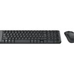 Kompiuterio klaviatūra Logitech  KEYBOARD WRL COMBO MK220/BLACK 920-003161 