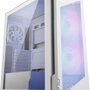 Kompiuterio dėžė MSI  Case||ATX/micro ATX/Mini-ITX/EATX|White|Midi Tower|PC|VELOX300RAIRFLOWPZWH 