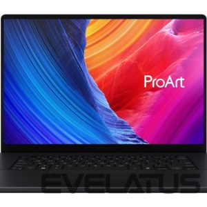 Nešiojamas kompiuteris Asus  Notebook||ProArt|H7606WP-SR231X Copilot+ PC|CPU AMD Ryzen AI 9 HX|370|2 GHz|16 "|2880 x 1800 pixels|Yes|RAM 64 GB|LPDDR5x-SDRAM|SSD 2000 GB|Discrete graphics NVIDIA GeForce RTX 5070|8 GB|On-board graphics Yes|OS installed Windows 11 Pro|Colour Black|Weight 1.85 kg|90NB15K1-M00LB0 
