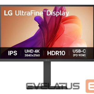Monitoriai LG  LCD Monitor||27 "|3840 x 2160 pixels|4K Ultra HD|Native aspect ratio 16:9|Flat|27U730A-B 
