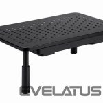 Televizoriai ir jų priedai Gembird  DISPLAY ACC ADJUSTABLE STAND/RECTGL MS-TABLE-D-01 