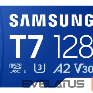 Kitas kompiuterio priedas Samsung  MEMORY MICRO SDXC T7 128GB/V30 MB-MB128T/WW 