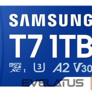 Kitas kompiuterio priedas Samsung  MEMORY MICRO SDXC T7 1TB/V30 MB-MB1T0T/WW 