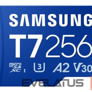 Kitas kompiuterio priedas Samsung  MEMORY MICRO SDXC T7 256GB/V30 MB-MB256T/WW 