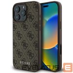 Kitas telefono priedas Guess  Guess 4G Classic iPhone 16 Pro Max Case - Brown 