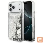 Kitos prekės Guess  Guess Liq case. Glitter Charms for iPhone 17 Pro Max - silver 