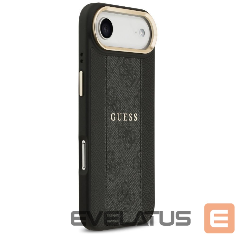 Kitos prekės Guess Guess 4G Stripe MagSafe case for iPhone Air - black
