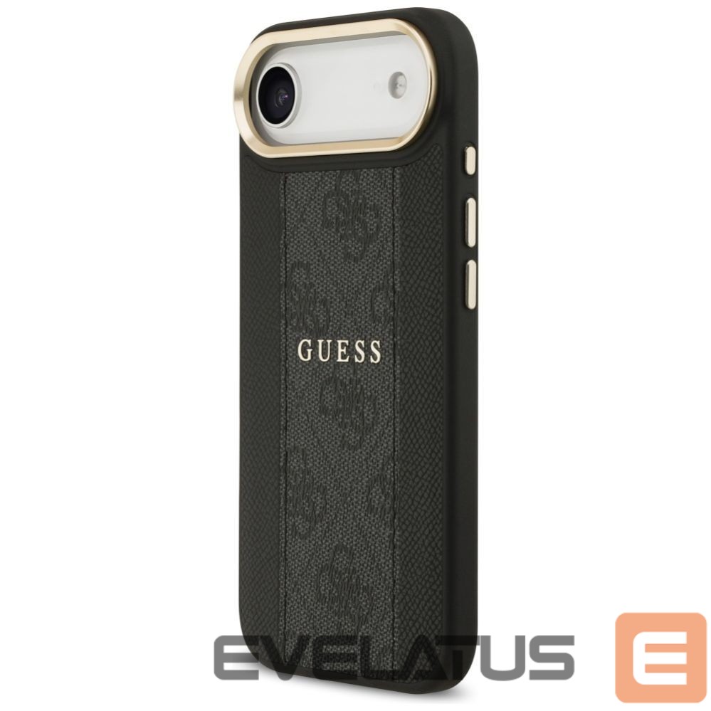 Kitos prekės Guess Guess 4G Stripe MagSafe case for iPhone Air - black