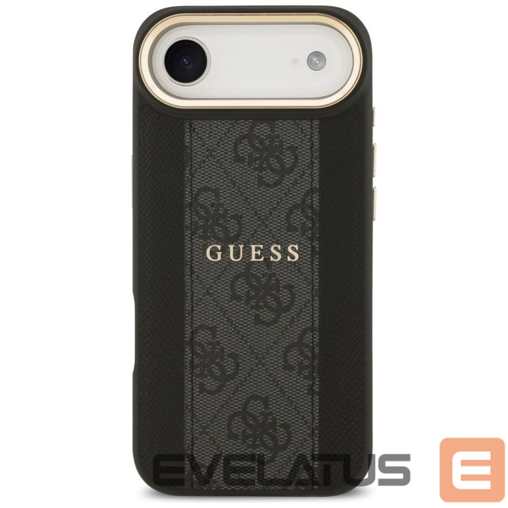Kitos prekės Guess Guess 4G Stripe MagSafe case for iPhone Air - black