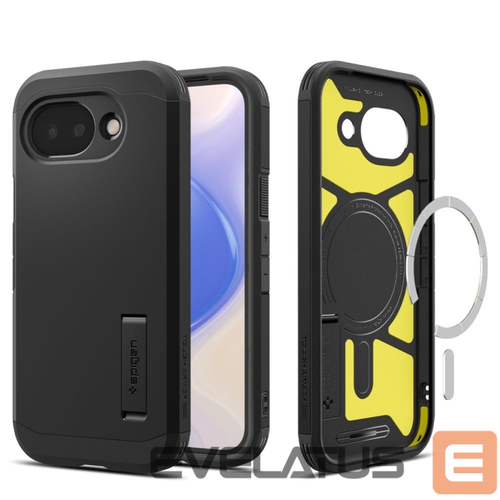 Kitos prekės Spigen Spigen Tough Armor Mag MagSafe case for Google Pixel 10A - black