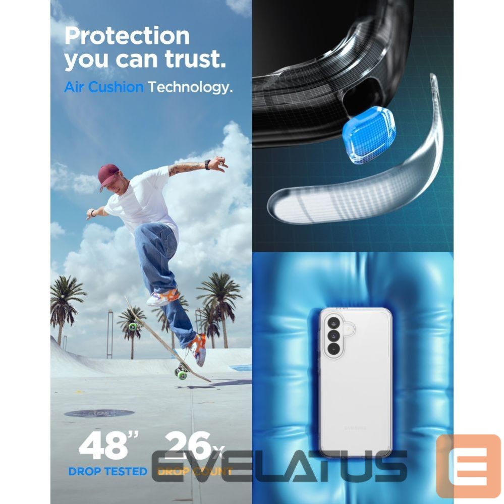 Kitos prekės Spigen Spigen Ultra Hybrid Case for Samsung Galaxy A37 5G - Transparent