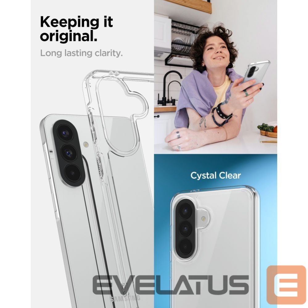 Kitos prekės Spigen Spigen Ultra Hybrid Case for Samsung Galaxy A57 5G - Transparent