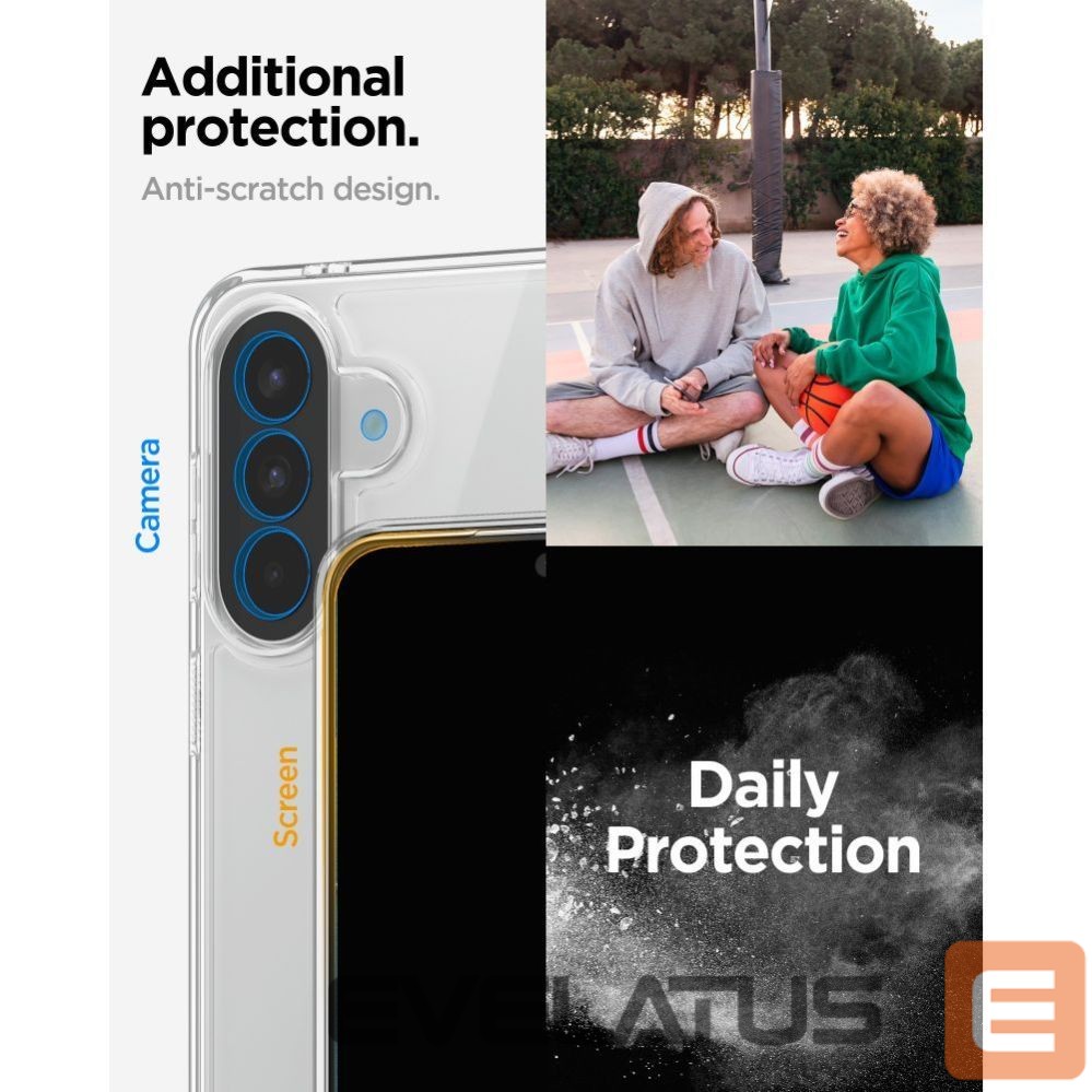 Kitos prekės Spigen Spigen Ultra Hybrid Case for Samsung Galaxy A57 5G - Transparent