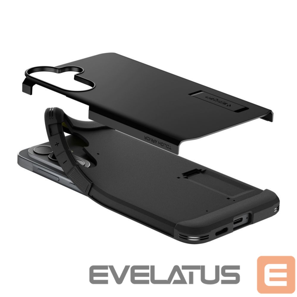 Kitos prekės Spigen Spigen Tough Armor Case for Samsung Galaxy A57 5G - Black