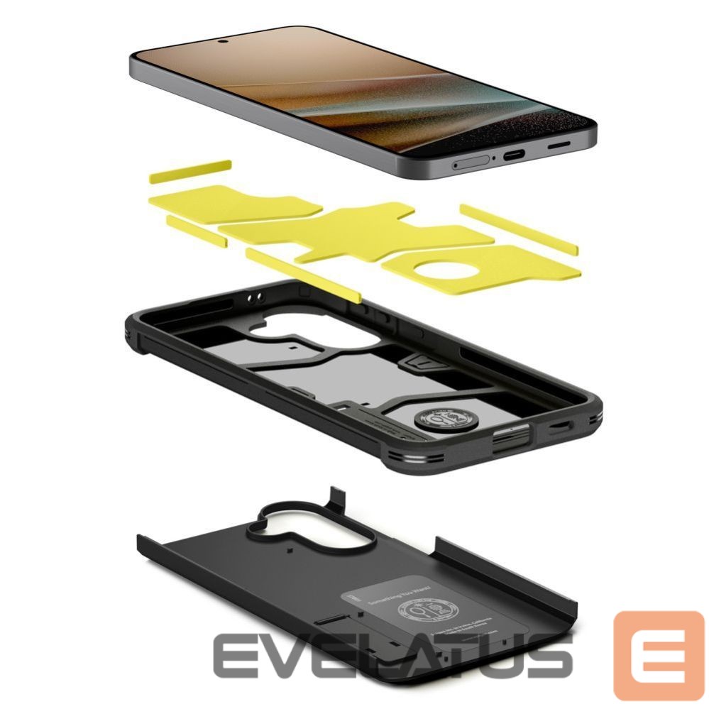 Kitos prekės Spigen Spigen Tough Armor Case for Samsung Galaxy A57 5G - Black