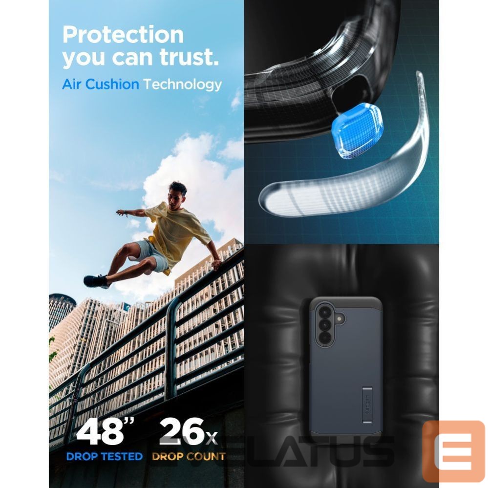 Kitos prekės Spigen Spigen Tough Armor Case for Samsung Galaxy A57 5G - Navy Blue