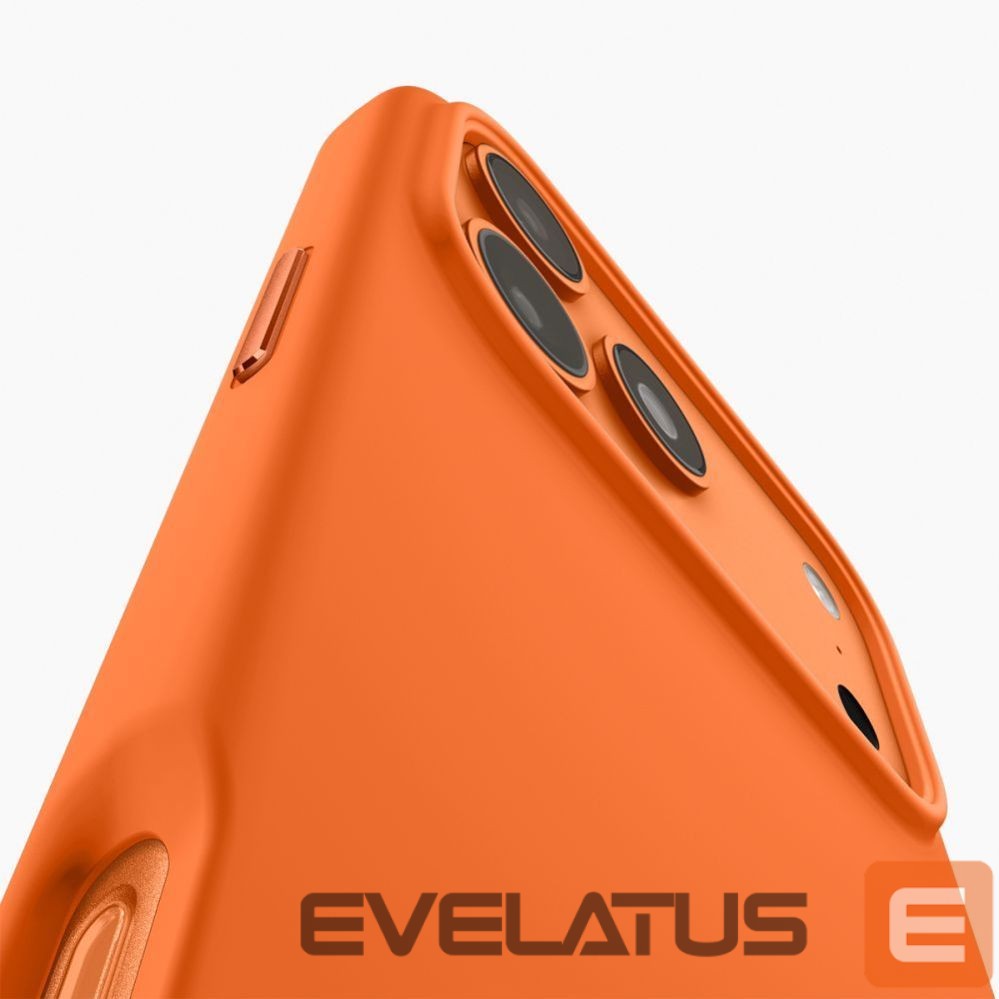 Kitos prekės Spigen Spigen Silicone Fit Mag Case for iPhone 17 Pro - Orange
