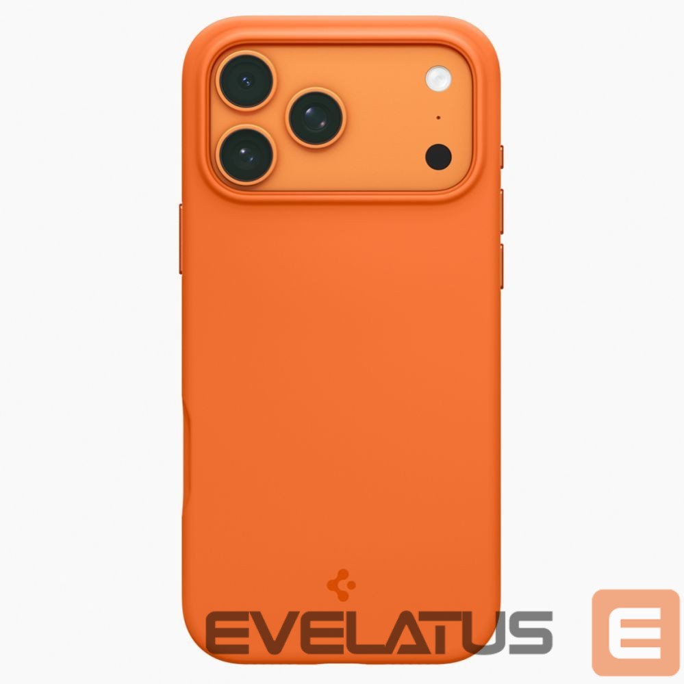 Kitos prekės Spigen Spigen Silicone Fit Mag Case for iPhone 17 Pro - Orange