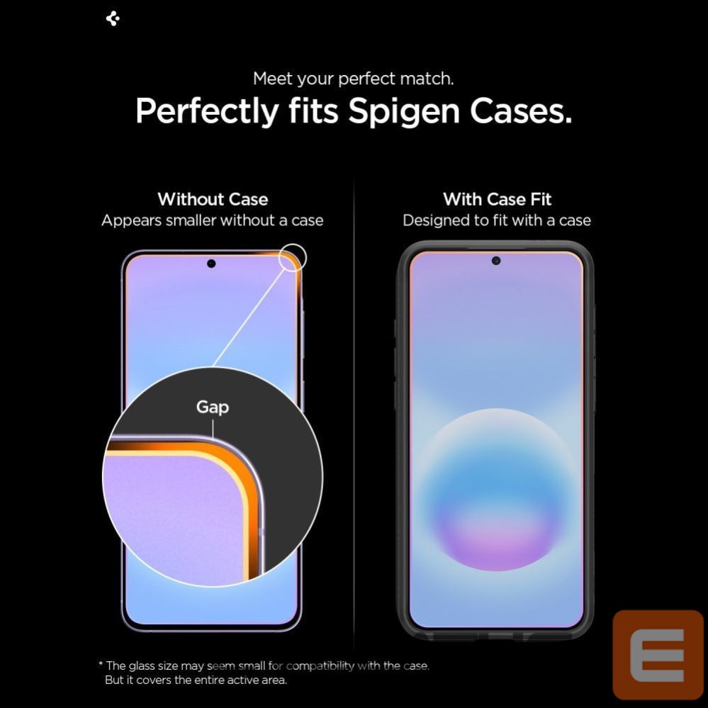 Kitos prekės Spigen Spigen Glas.tR EZ Fit Pro 2-Pack Tempered Glass for Samsung Galaxy A57 5G