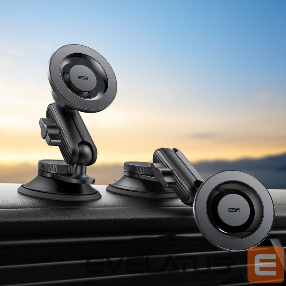 Kitos prekės ESR ESR OmniLock MagSafe Cockpit Car Mount - Black