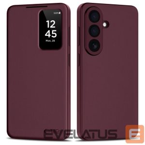 Kitos prekės Tech-Protect  Tech-Protect Smart Wallet Case for Samsung Galaxy A57 5G - Burgundy 