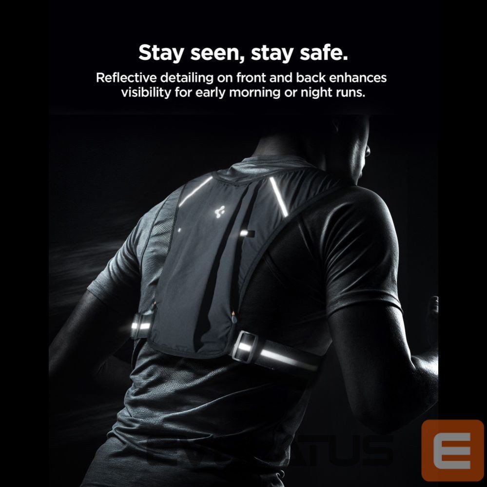 Kitos prekės Spigen Spigen A720 Dynamic Shield ML Running Vest - Black