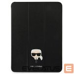 Kitos prekės Karl Lagerfeld  Karl Lagerfeld Saffiano Karl Head Book Cover for iPad Pro 11" - Black 