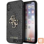 Kitos prekės Guess  Guess 4G Big Metal Logo iPhone X/XS Case - Gray 