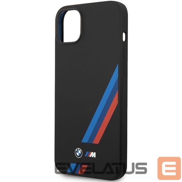 Kitos prekės BMW BMW Grip Stand Hot Stamp Case for iPhone 14 Plus / 15 Plus - Black
