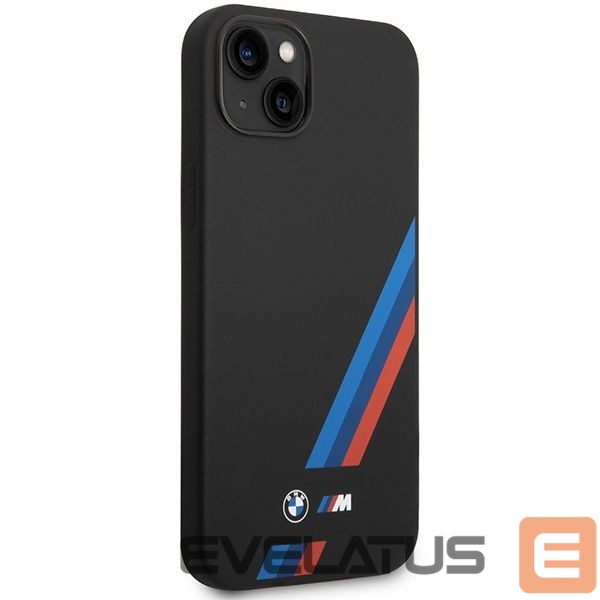 Kitos prekės BMW BMW Grip Stand Hot Stamp Case for iPhone 14 Plus / 15 Plus - Black