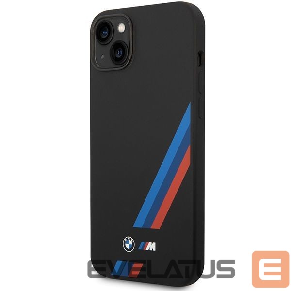 Kitos prekės BMW BMW Grip Stand Hot Stamp Case for iPhone 14 Plus / 15 Plus - Black