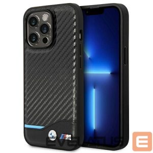 Kitos prekės BMW  BMW Grip Stand Hot Stamp Case for iPhone 14 / 15 / 13 - Black 