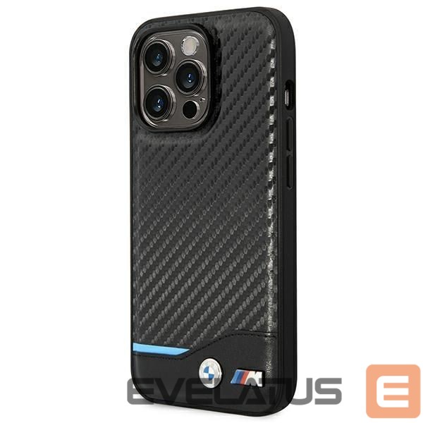 Kitos prekės BMW BMW Grip Stand Hot Stamp Case for iPhone 14 / 15 / 13 - Black