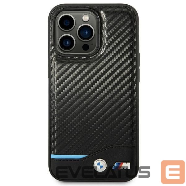 Kitos prekės BMW BMW Grip Stand Hot Stamp Case for iPhone 14 / 15 / 13 - Black