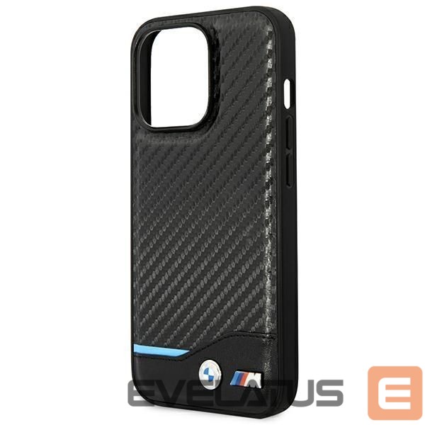 Kitos prekės BMW BMW Grip Stand Hot Stamp Case for iPhone 14 / 15 / 13 - Black