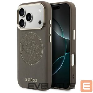 Kitos prekės Guess  Guess Perforated 4G MagSafe Case for iPhone 17 Pro Max - Beige 