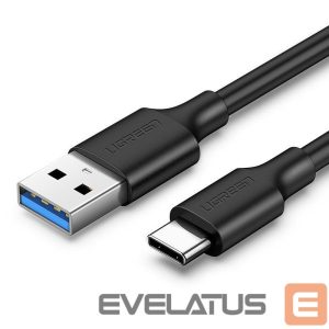 Kabelis Ugreen  Ugreen US184 20882 USB-A 3.0 / USB-C 3A cable 1m - black 