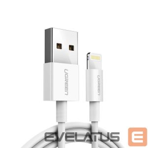 Kabelis Ugreen  Ugreen US155 20728 USB-A / Lightning MFi 2.4A cable 1m - white 