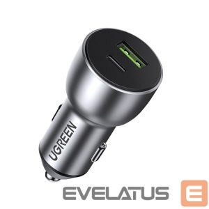 Adapteriai Ugreen  Ugreen Car Charger USB / USB Type C Quick Charge 3.0 Power Delivery 36W 3A Gray (CD213 60980) 