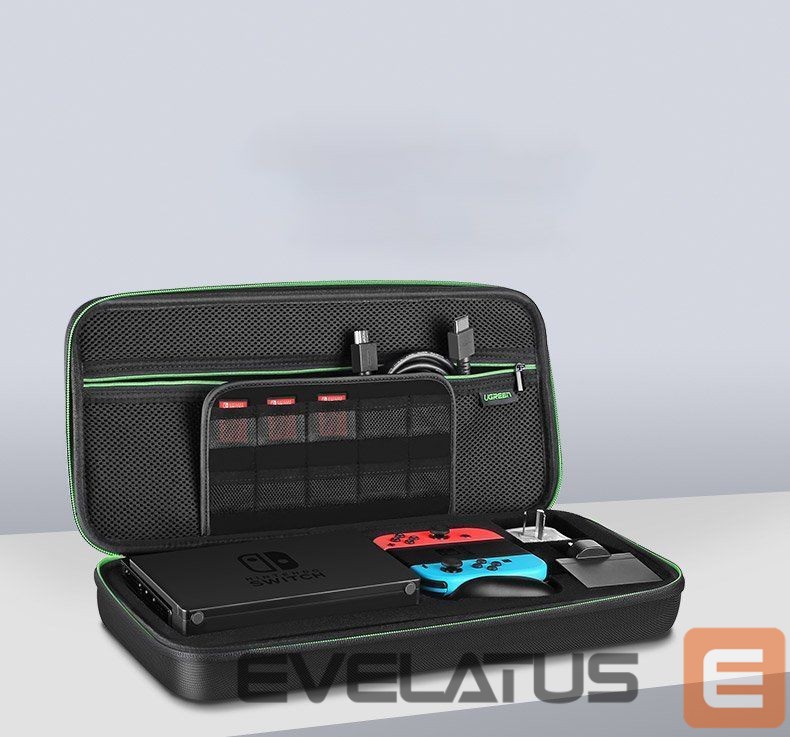 Kitas kompiuterio priedas Ugreen Ugreen Case Box for Nintendo Switch and Accessories S 26.5 x 10 x 13.5 cm black (50275 LP145)