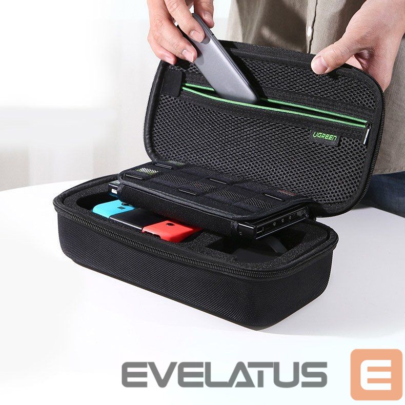 Kitas kompiuterio priedas Ugreen Ugreen Case Box for Nintendo Switch and Accessories S 26.5 x 10 x 13.5 cm black (50275 LP145)