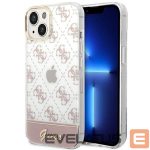 Nugarėlės dėklai Guess  Guess GUHCP14MHG4MHP iPhone 14 Plus 6.7 "pink / pink hardcase 4G Pattern Script 