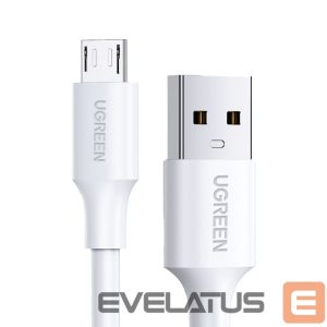 Kabelis Ugreen  Ugreen US289 60142 micro USB / USB-A cable 1.5m - white 