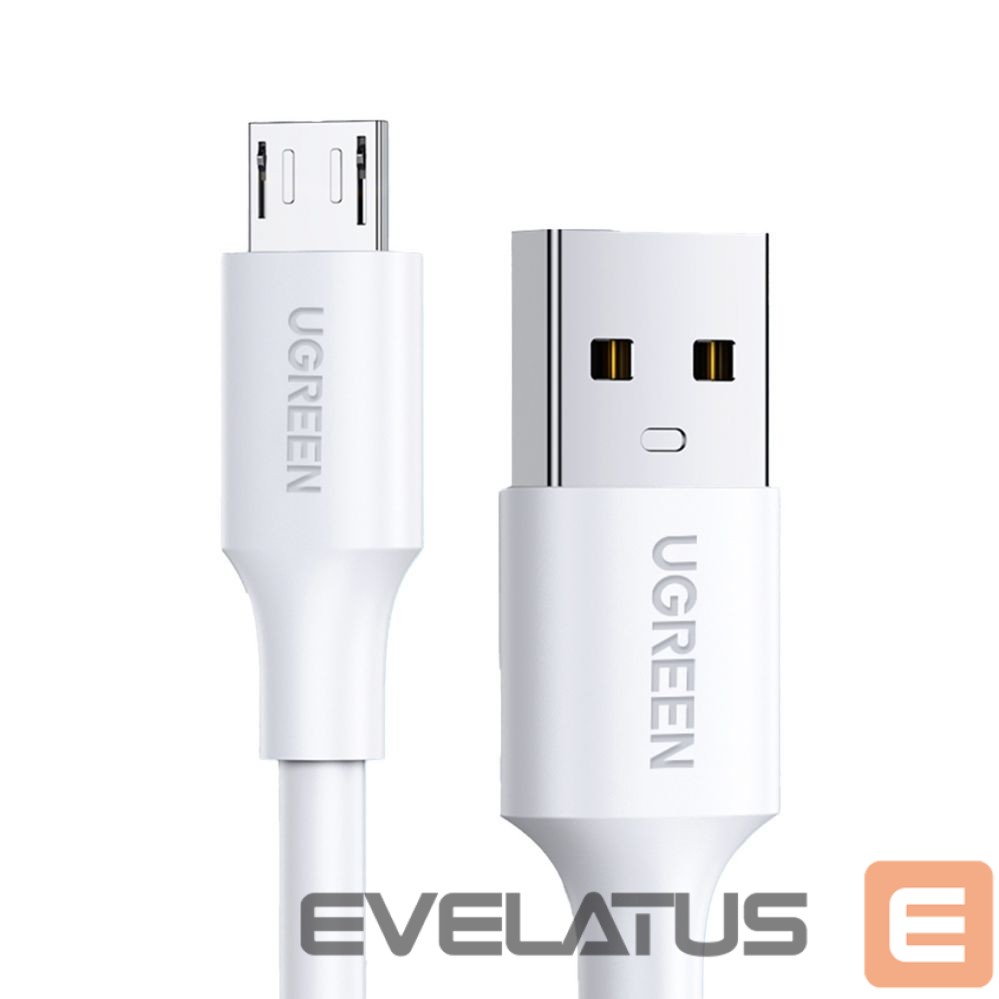 Kabelis Ugreen Ugreen US289 60143 micro USB / USB-A cable 2m - white