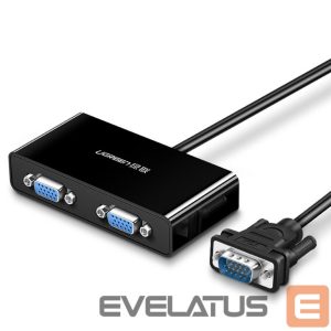Kabelis Ugreen  Ugreen 40254 1x2 VGA splitter - black 